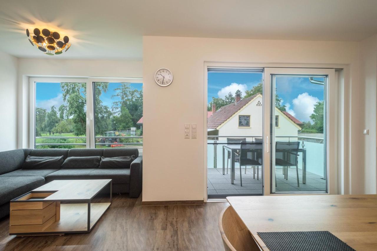 Ferienwohnung 1 Am Biohof 埃里斯基尔希 外观 照片